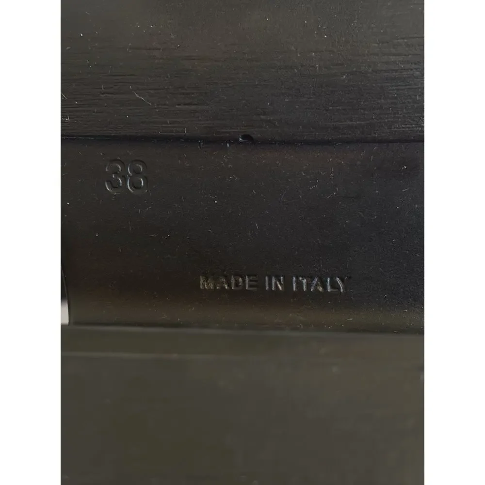 NEW Jonak Paris Platform Wedge Mules Sandals •EU 38/ US 7• Brown Leather $275 - Picture 8 of 11